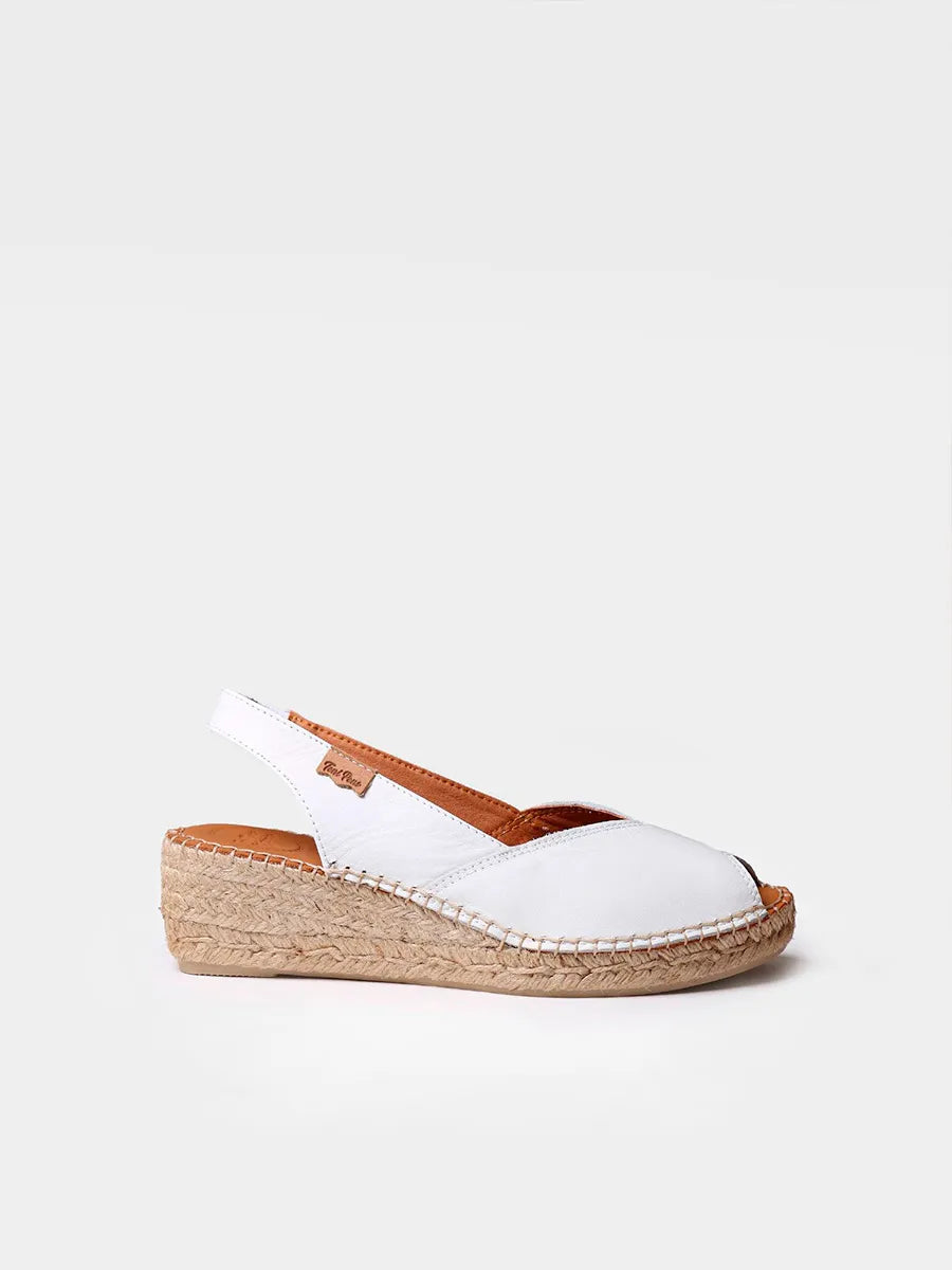 Women's flat espadrilles in jute - BERNIA