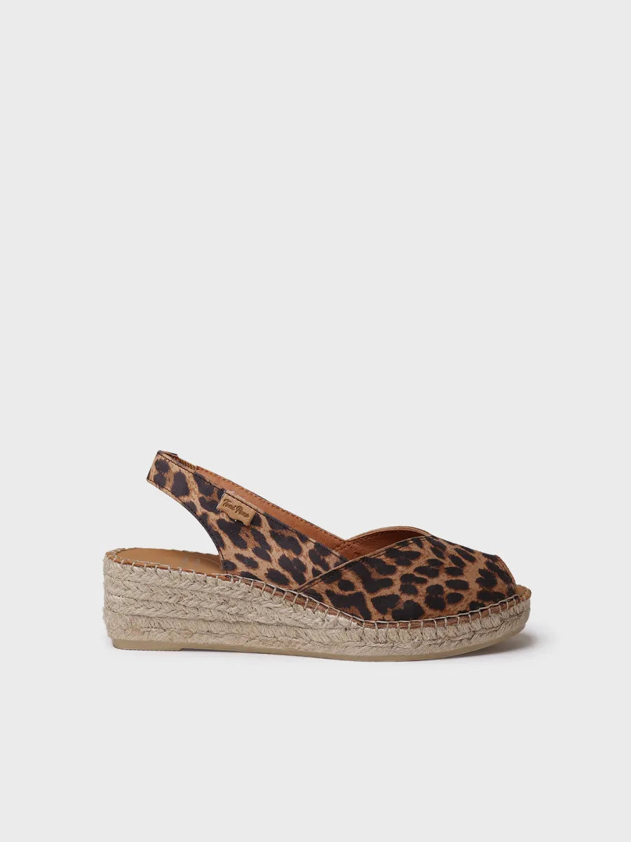 Women's flat espadrilles in jute - BERNIA