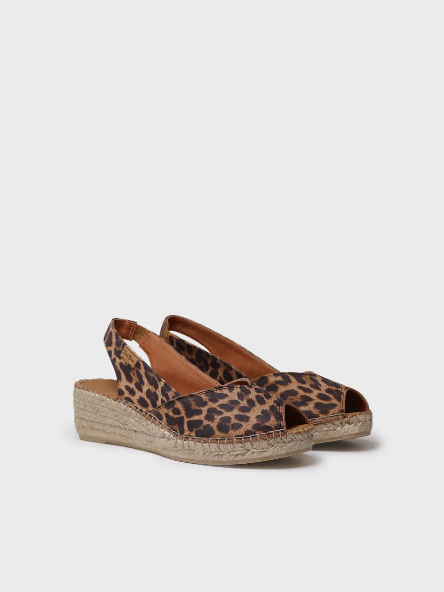 Women's flat espadrilles in jute - BERNIA