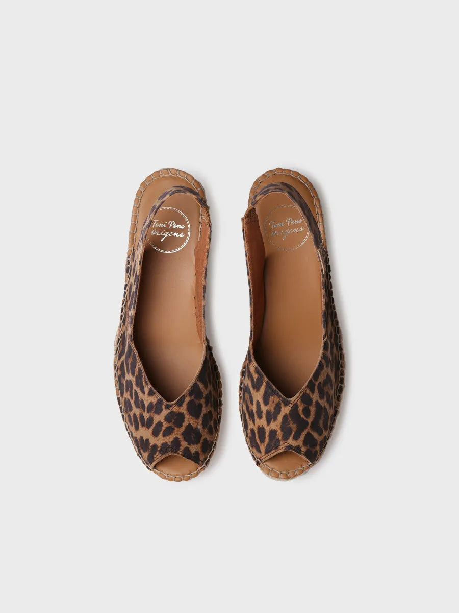 Women's flat espadrilles in jute - BERNIA