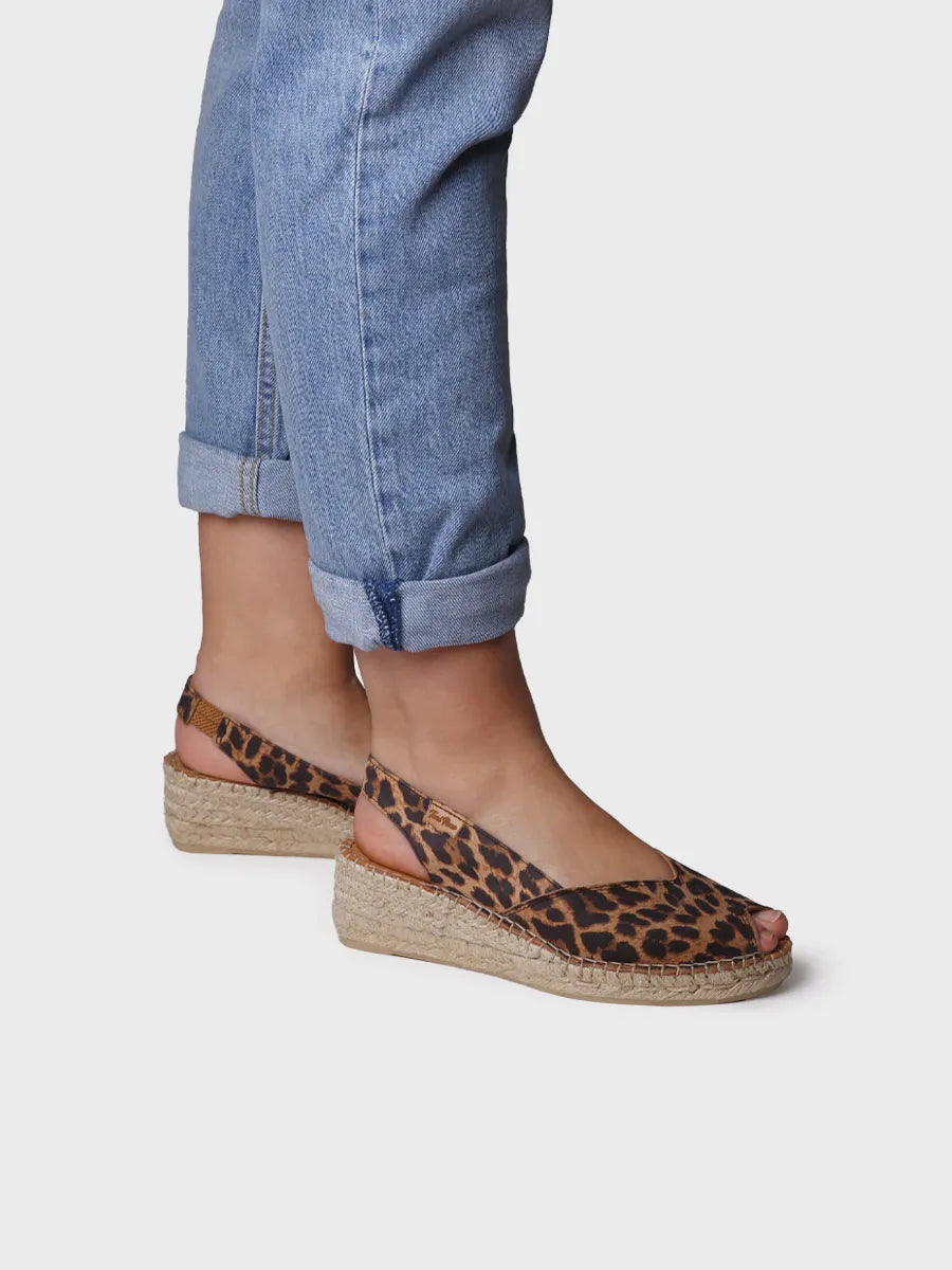 Women's flat espadrilles in jute - BERNIA