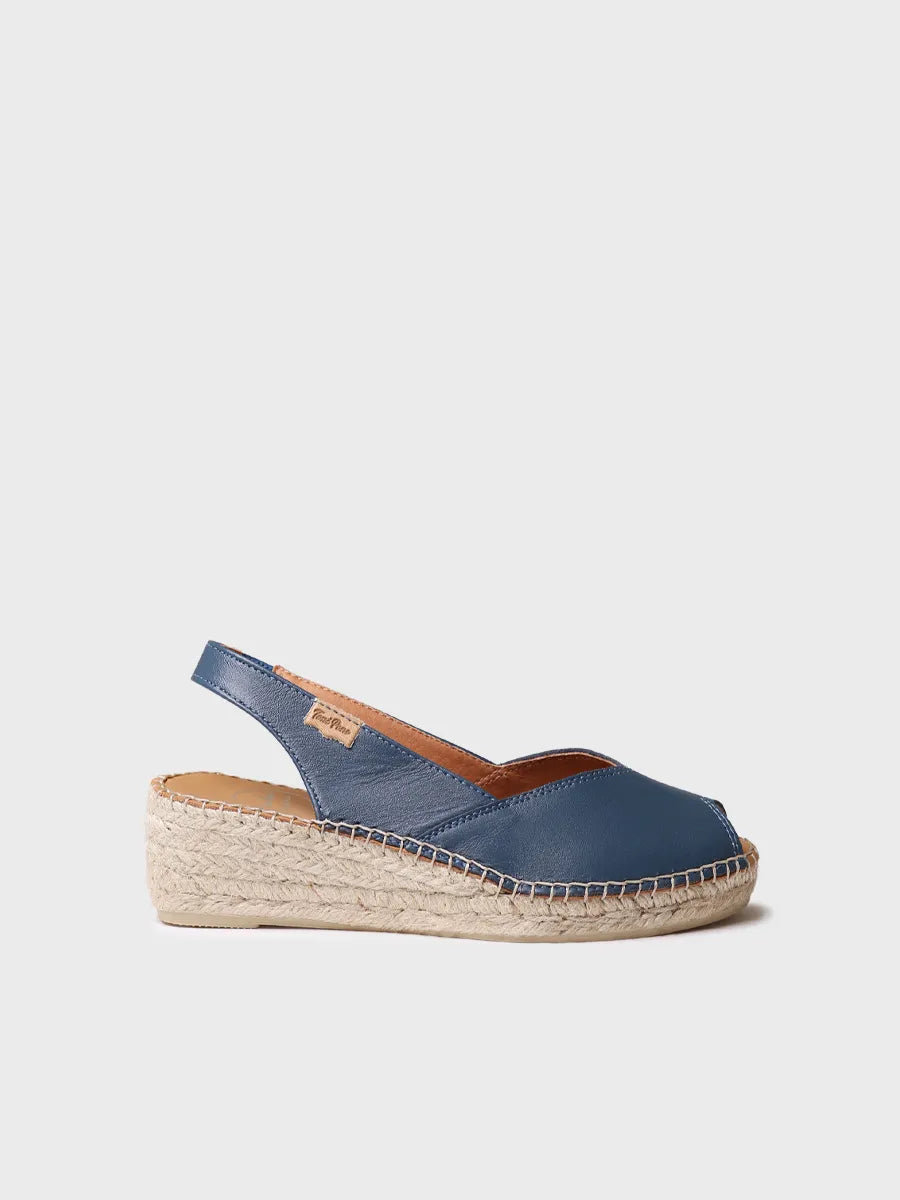Women's flat espadrilles in jute - BERNIA