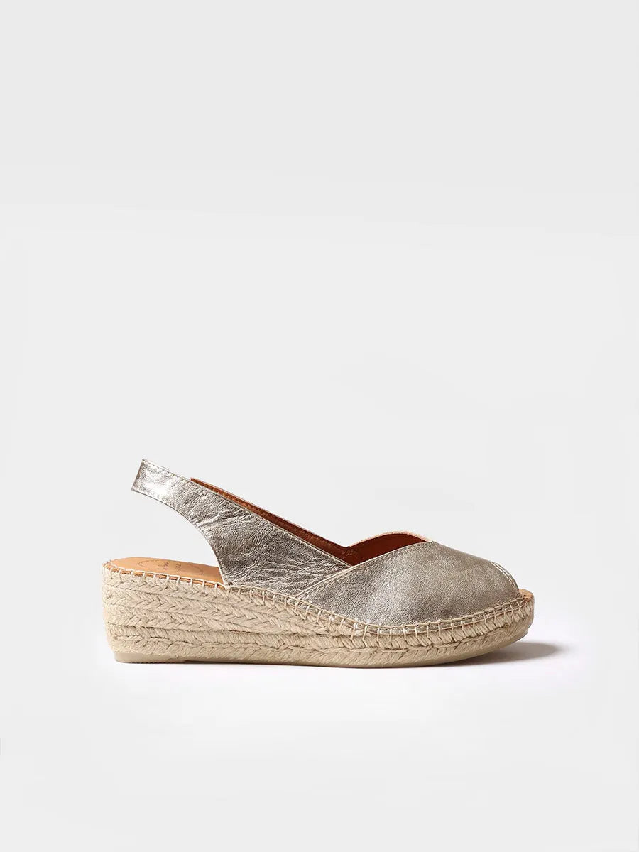 Women's flat espadrilles in jute - BERNIA