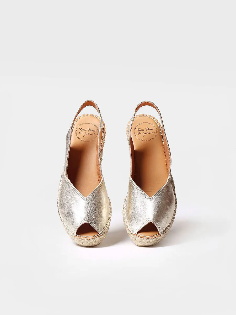 Women's flat espadrilles in jute - BERNIA