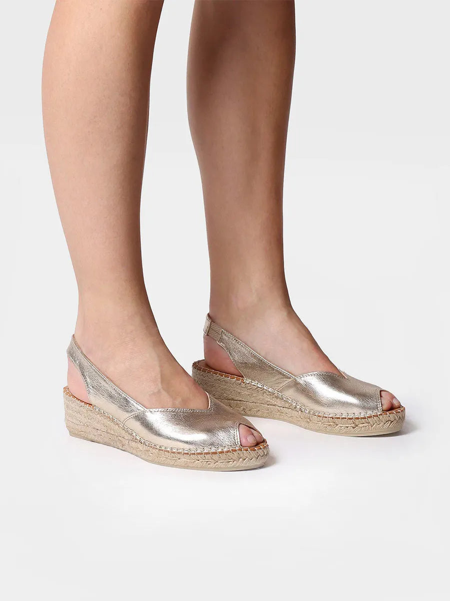 Women's flat espadrilles in jute - BERNIA