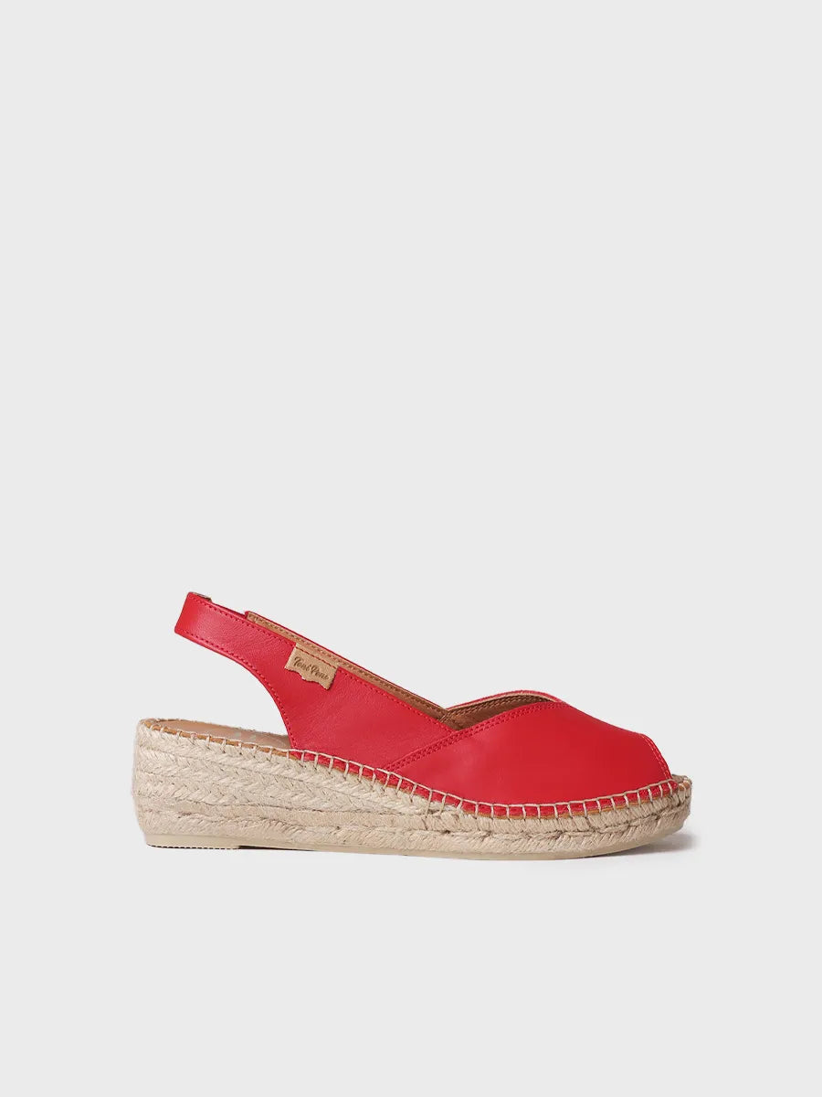 Women's flat espadrilles in jute - BERNIA