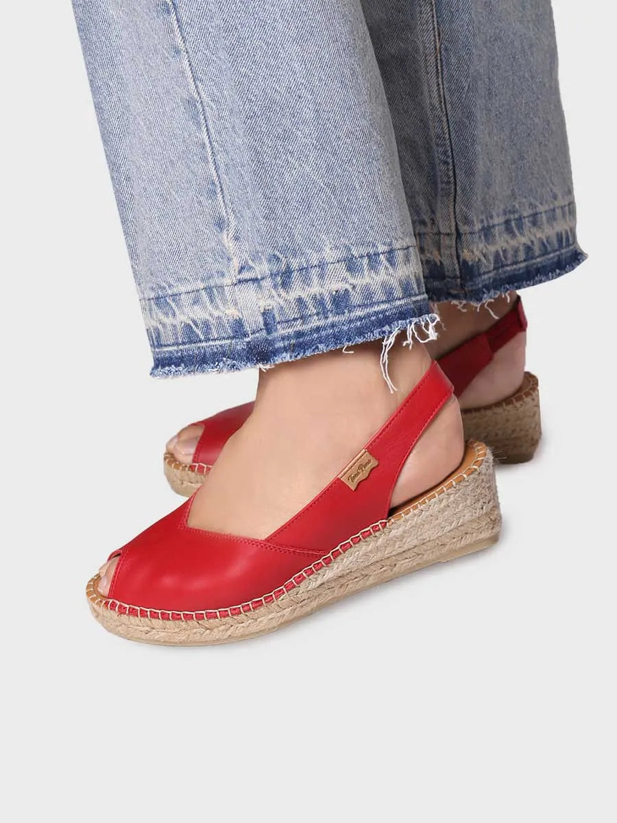 Women's flat espadrilles in jute - BERNIA