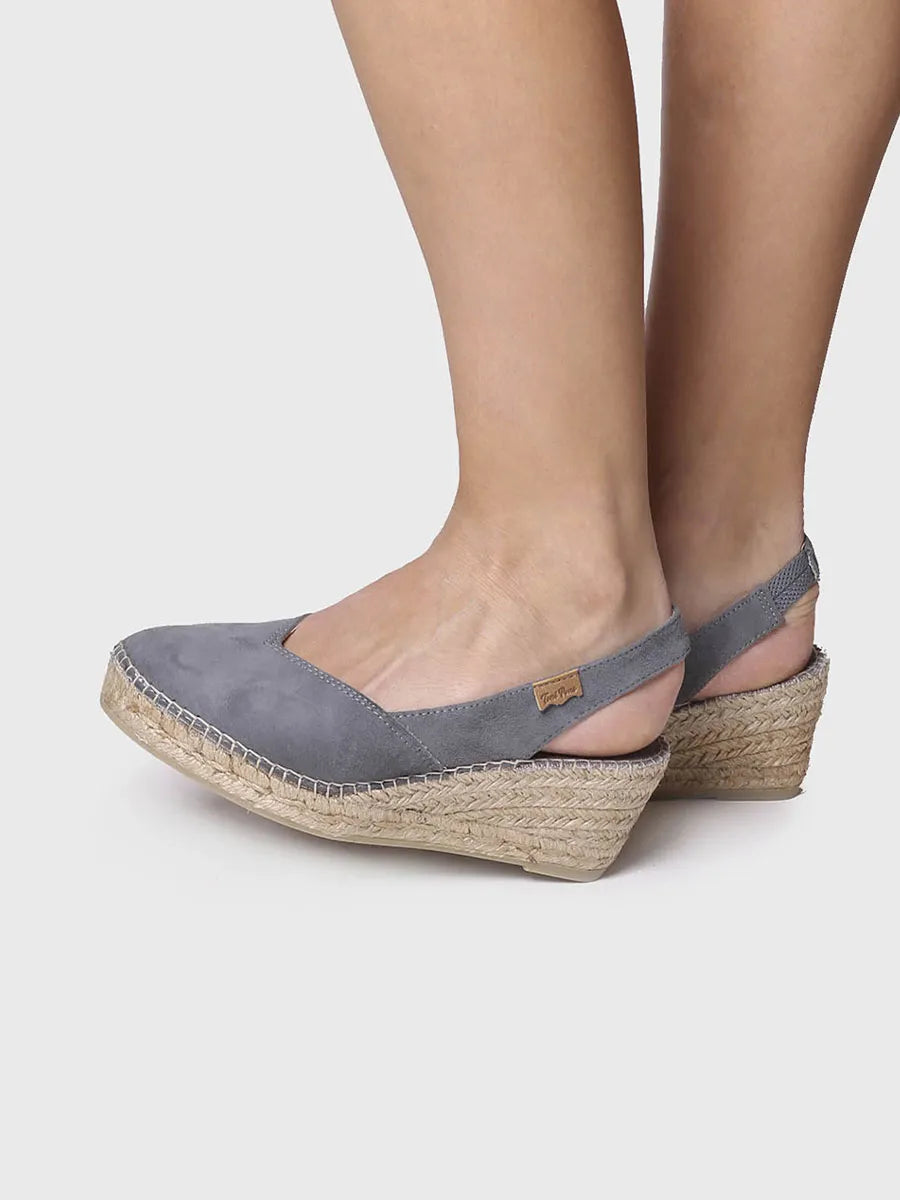 Closed wedge espadrilles - BETTY-A