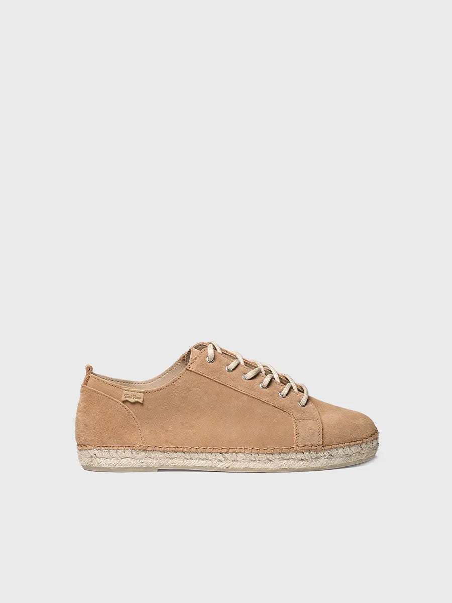Men's split suede espadrilles - DECLAN