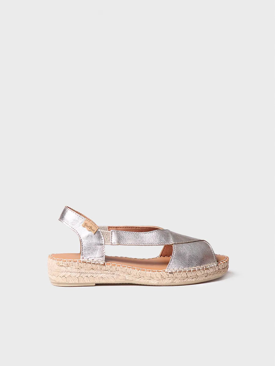 Jute cross sandal - ELDA-P