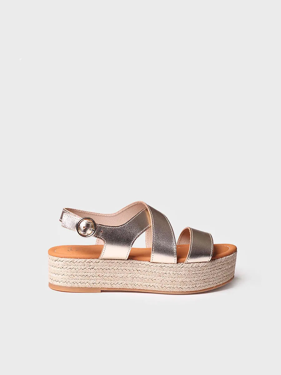 Strappy platform sandal - ELISENDA