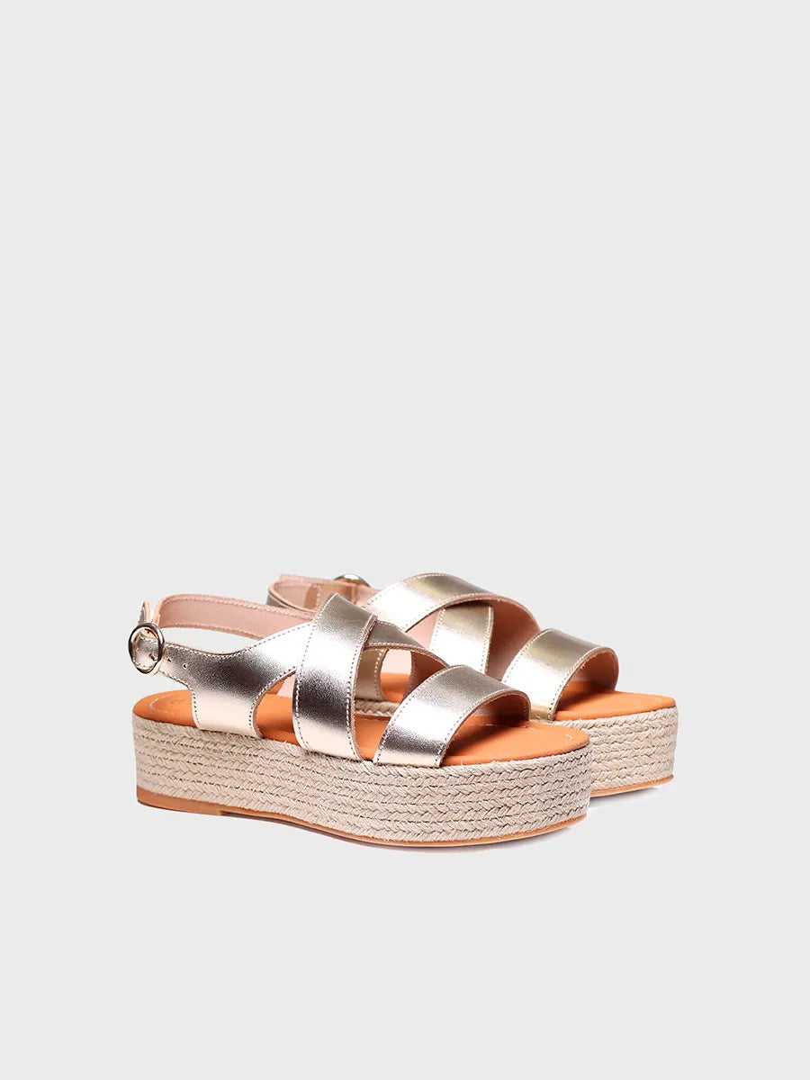 Strappy platform sandal - ELISENDA