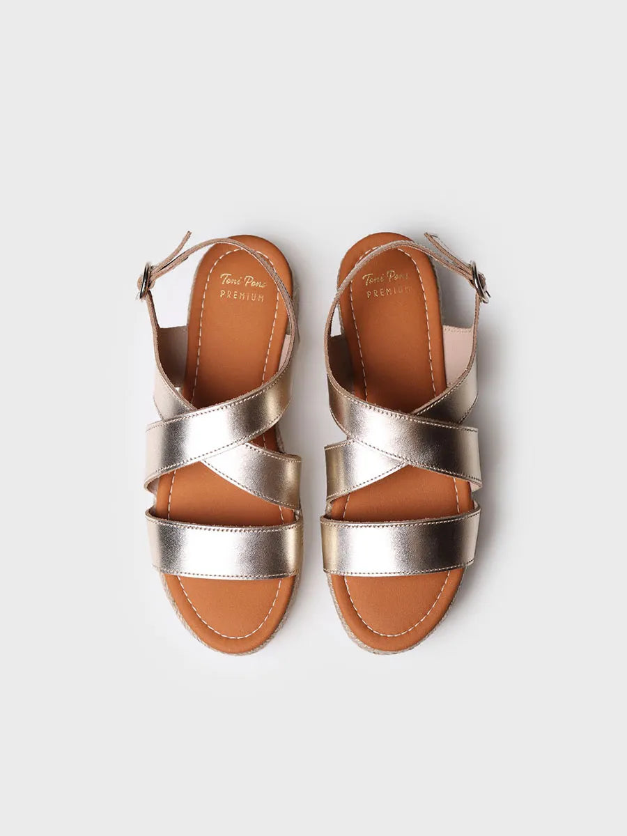 Strappy platform sandal - ELISENDA