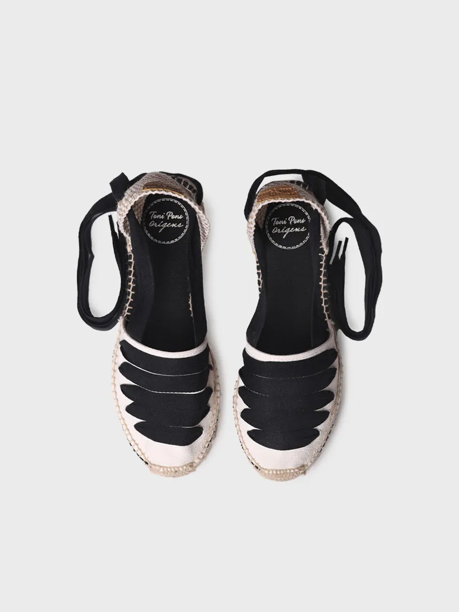 Women's espadrilles with straps - GAVET