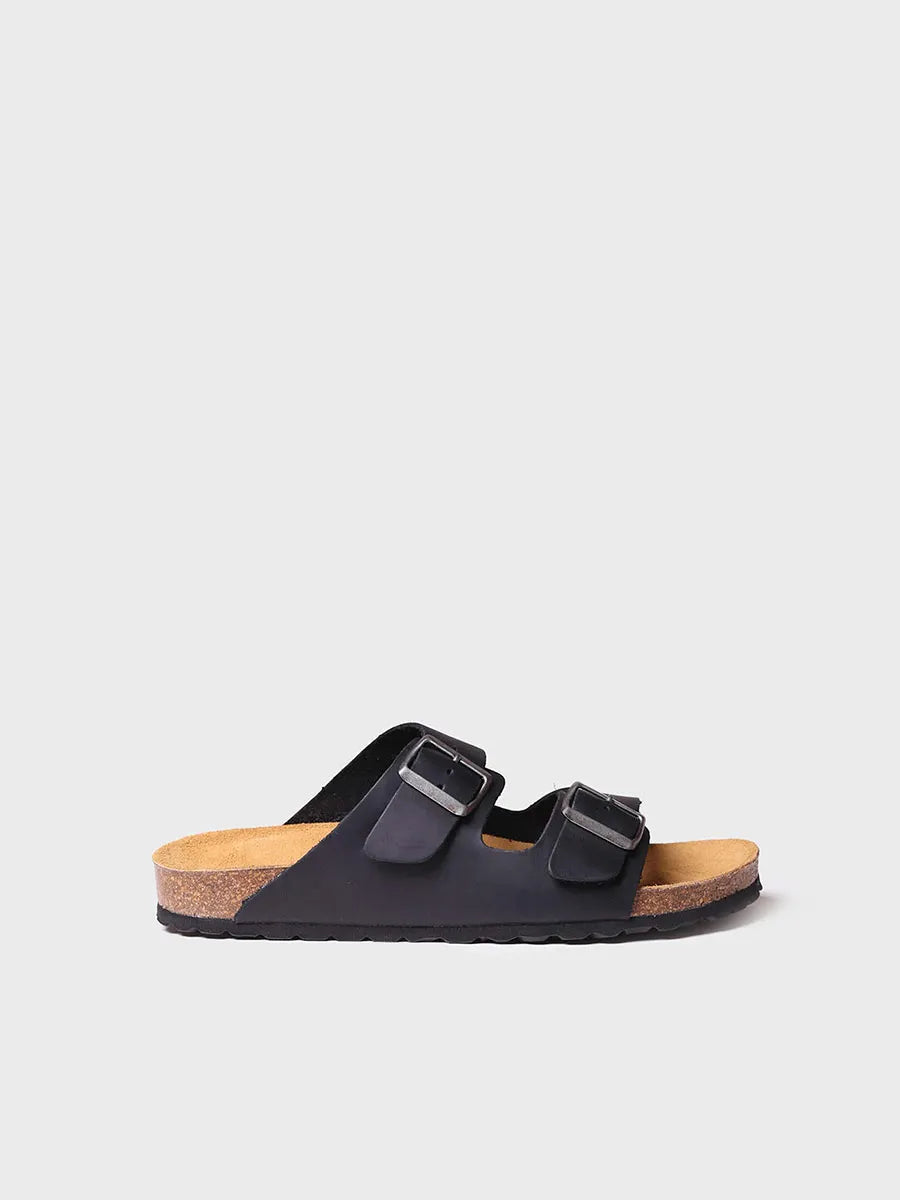 Men's sandal with buckle - GER-PE