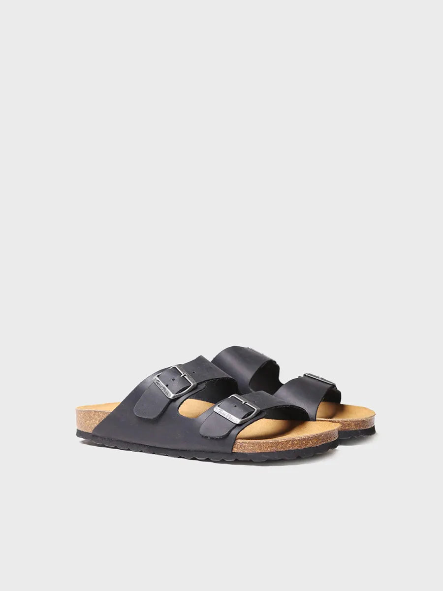 Men's sandal with buckle - GER-PE