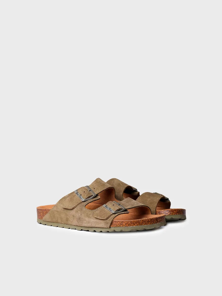 Men's sandal with buckles - GER-QT