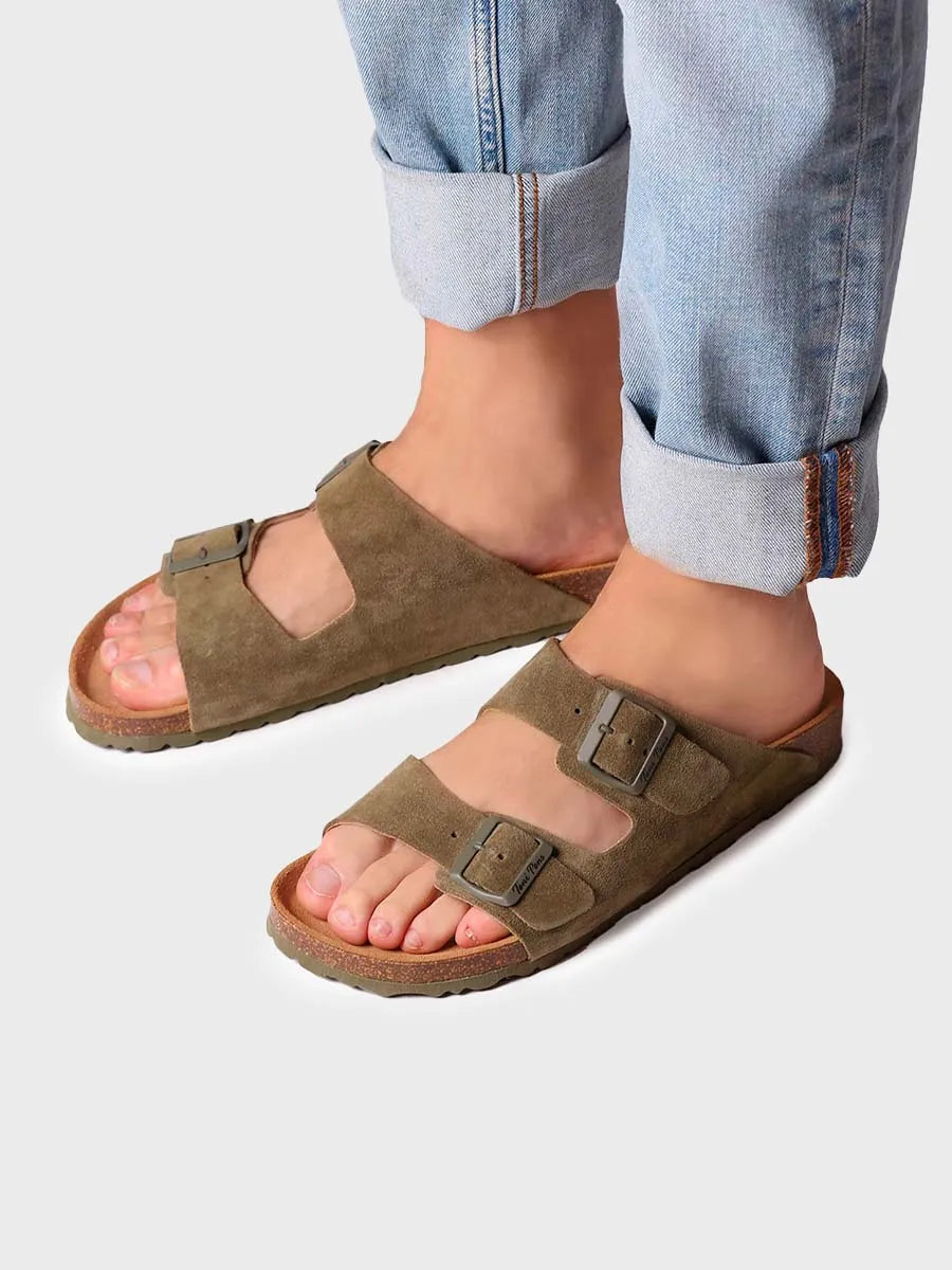Men's sandal with buckles - GER-QT