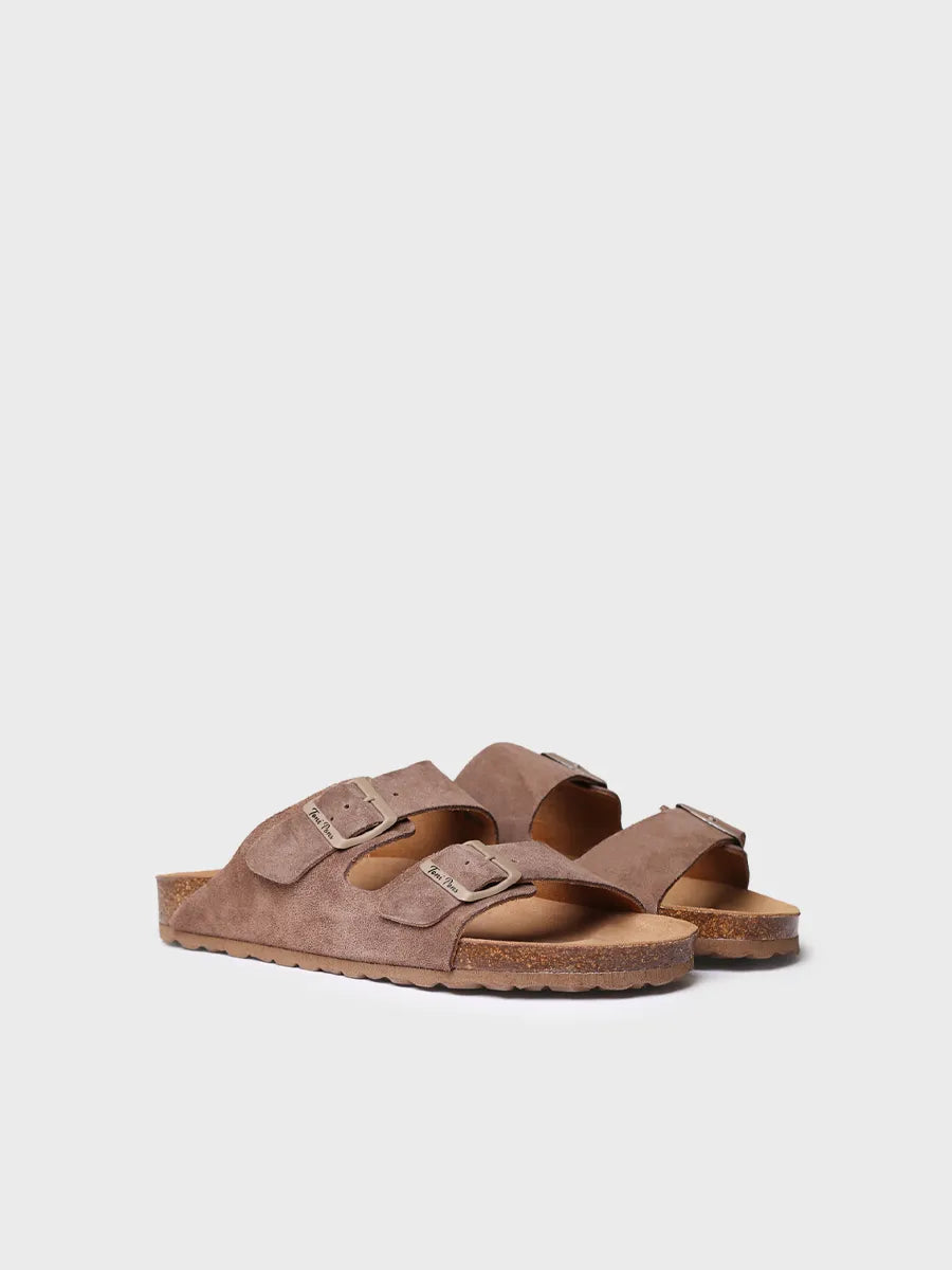Men's sandal with buckles - GER-QT