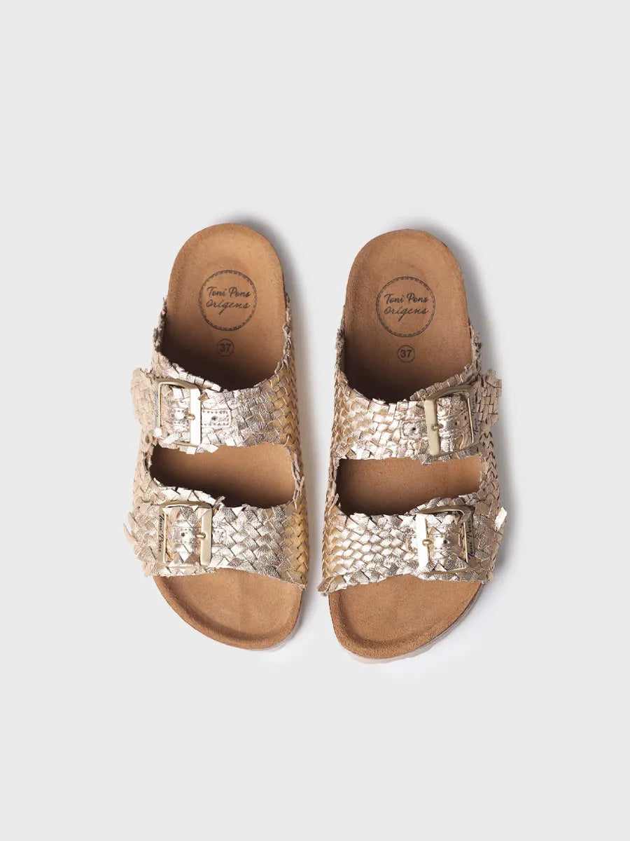 Women's BIO buckled sandal - GUAM-TE