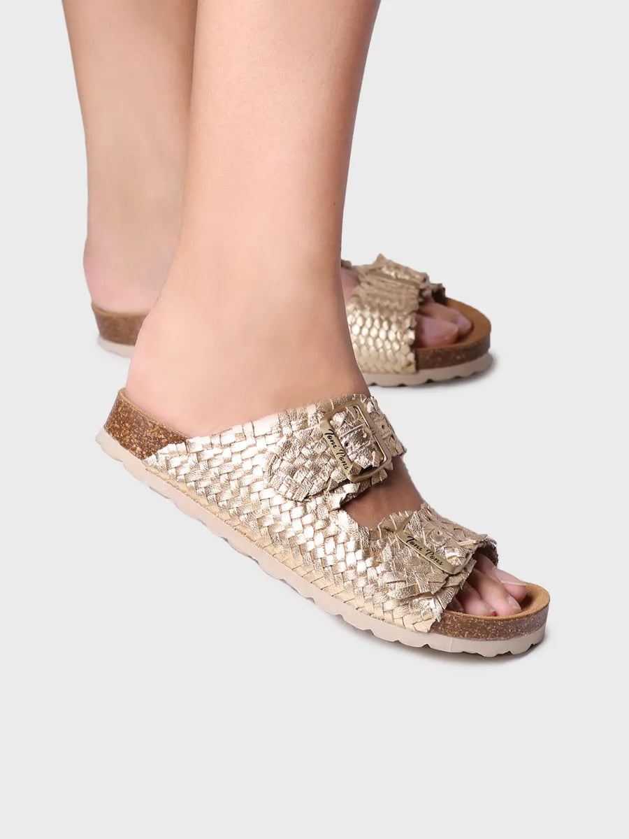 Women's BIO buckled sandal - GUAM-TE