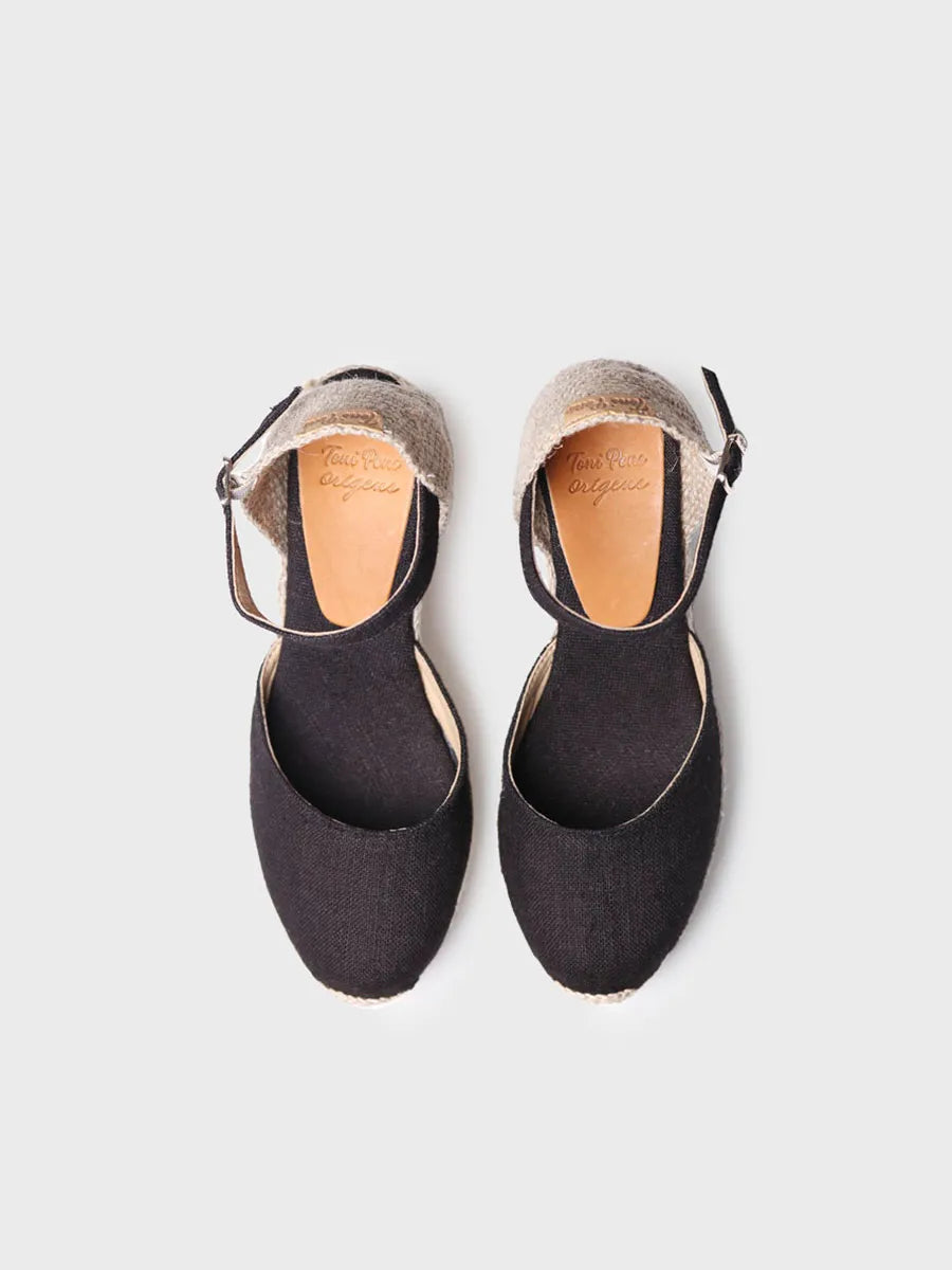 Vegan espadrille with wedge - LAIA-NT