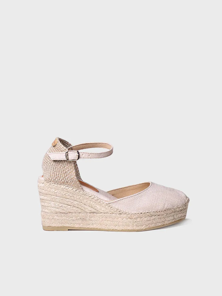 Vegan espadrille with wedge - LAIA-NT