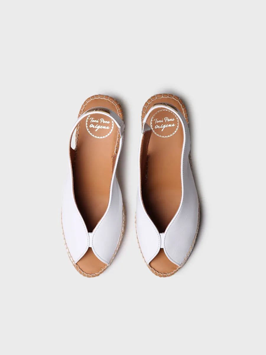 Wedge peep toe espadrille - LAILA-P