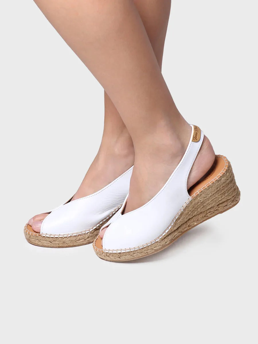 Wedge peep toe espadrille - LAILA-P