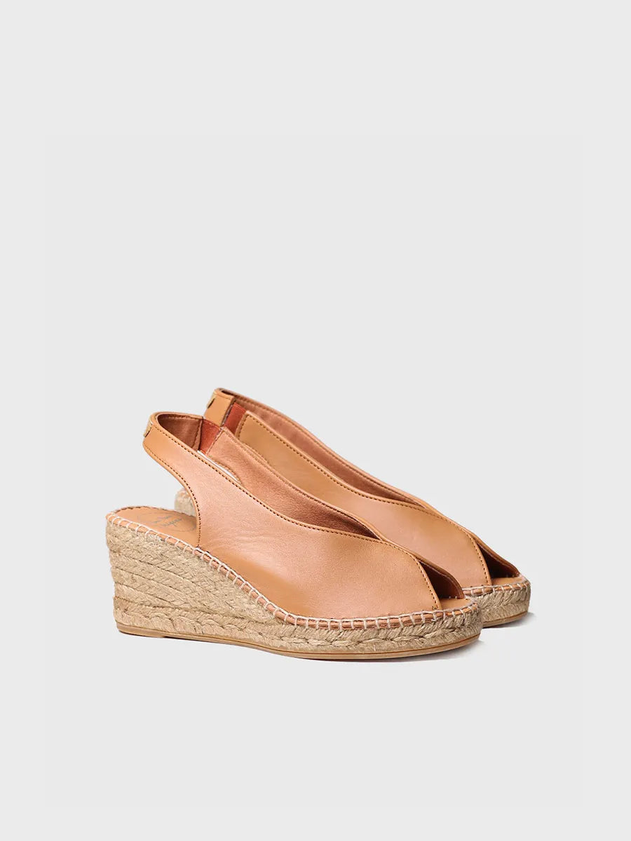 Wedge peep toe espadrille - LAILA-P