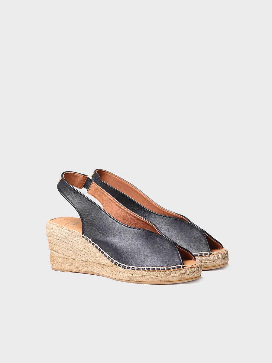 Wedge peep toe espadrille - LAILA-P