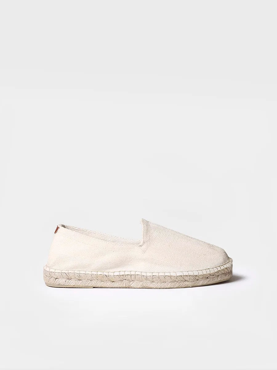 Esparto espadrilles for men in Khaki colour - MONTGRI