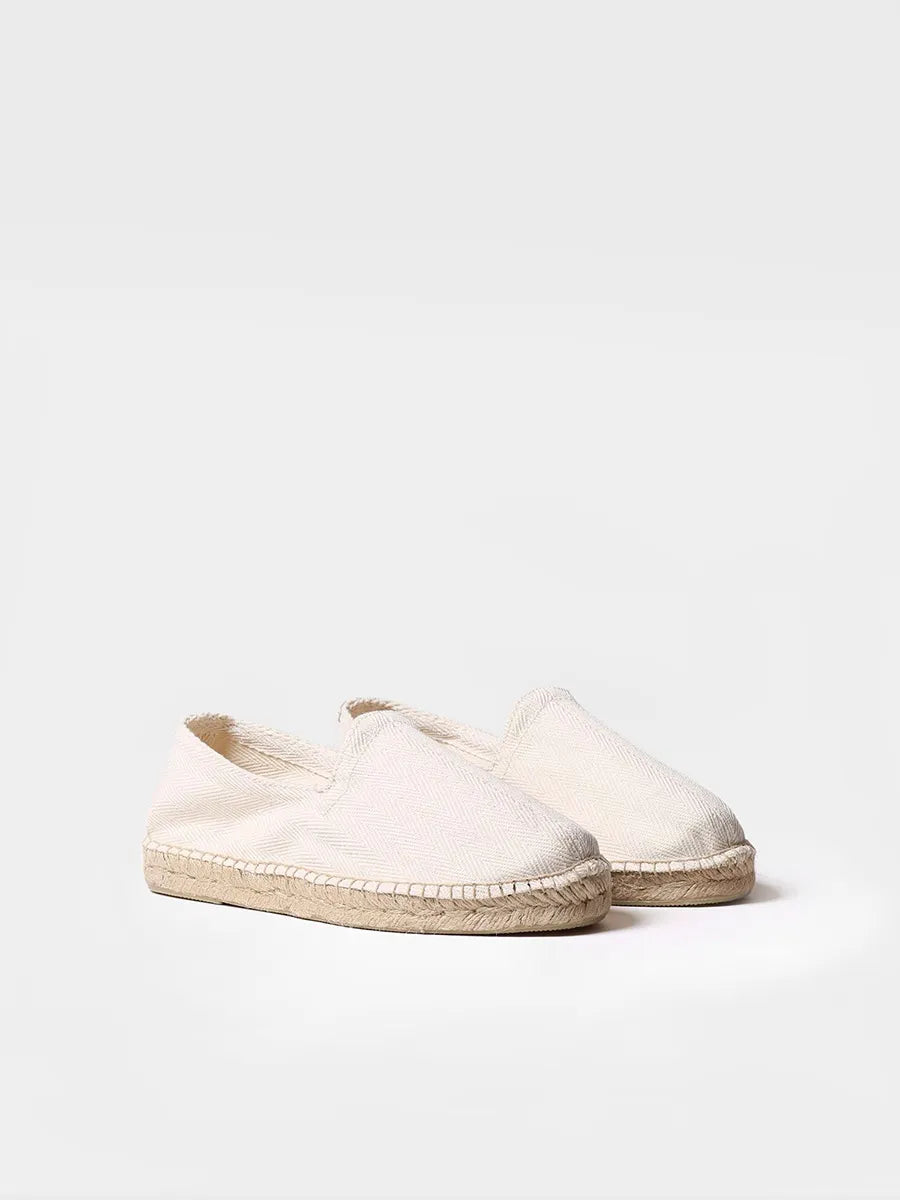 Esparto espadrilles for men in Khaki colour - MONTGRI