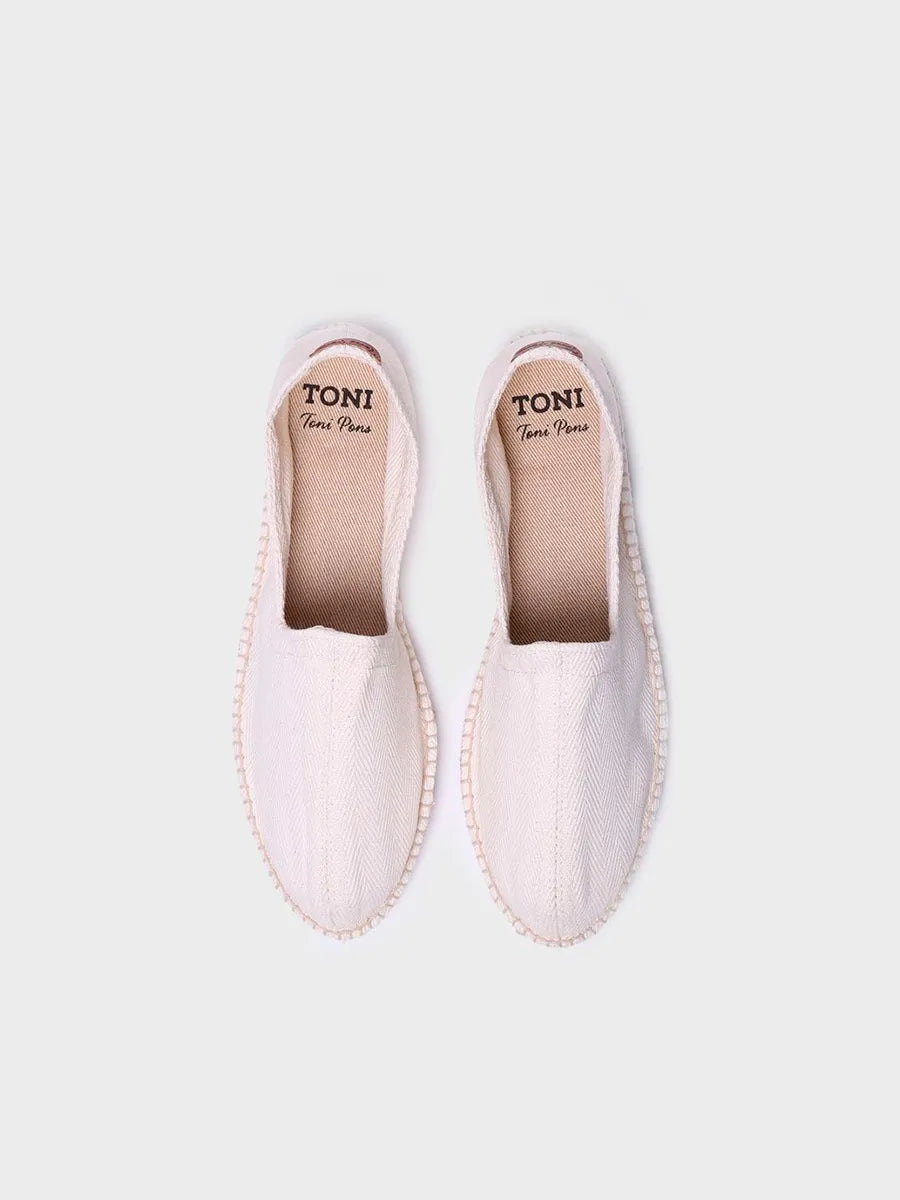 Esparto espadrilles for men in Khaki colour - MONTGRI