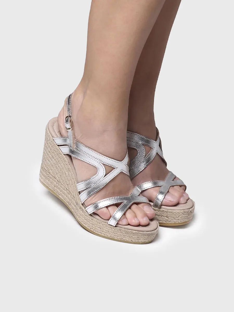 High wedge sandal - OLIMPIA