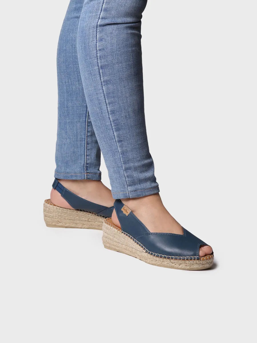 Women's flat espadrilles in jute - BERNIA