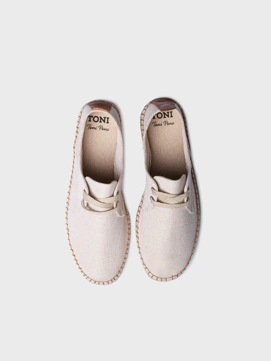 Men's espadrilles with laces - DIXON