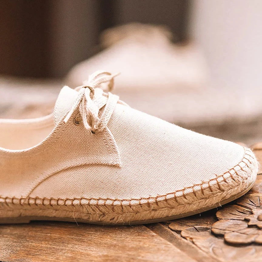 Men's espadrilles with laces - DIXON