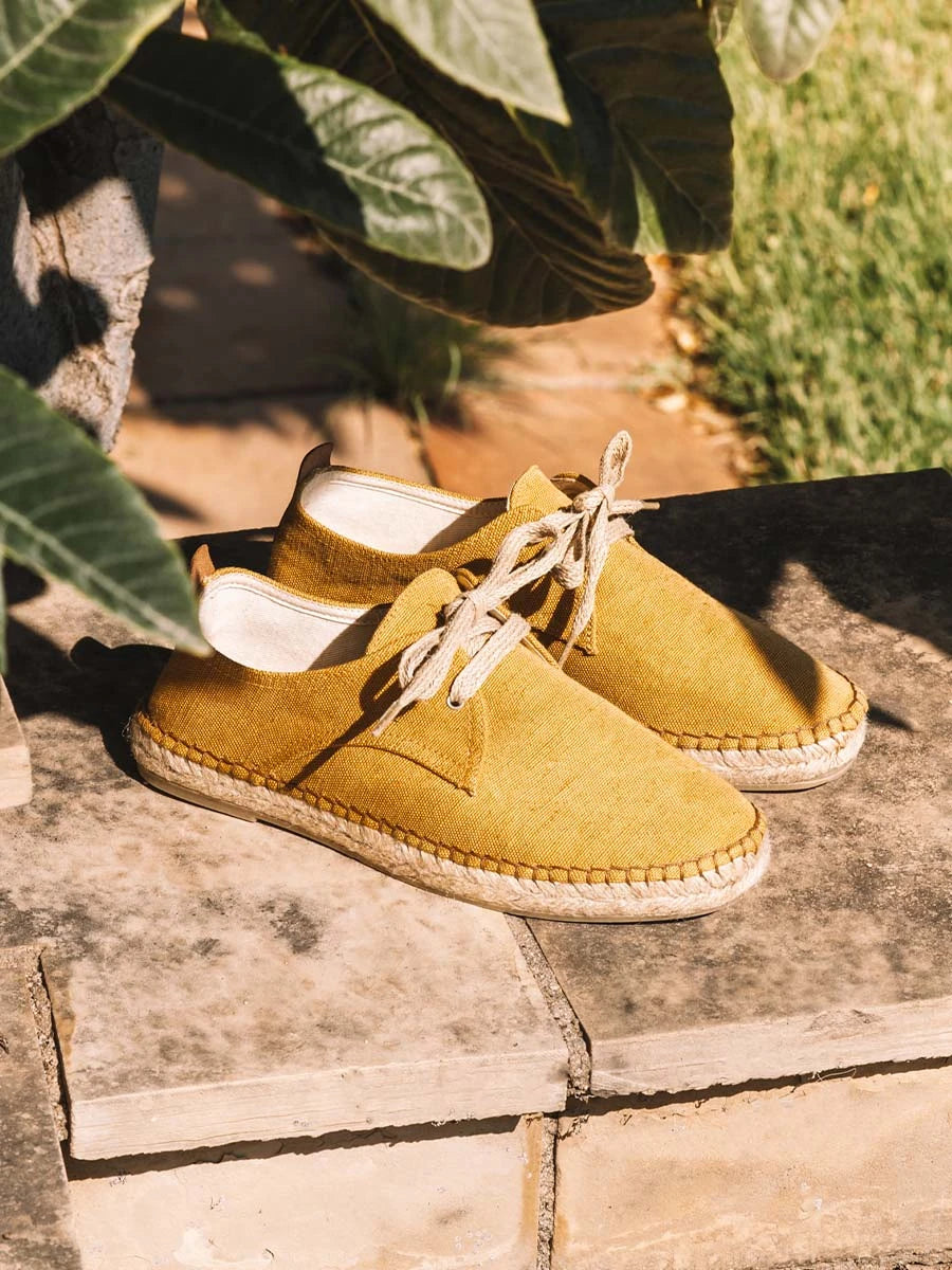 Men's espadrilles with laces - DIXON