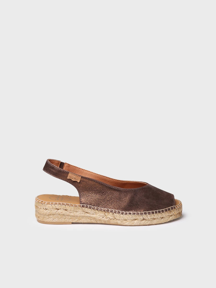 Flat suede sandal - ERICA-AS