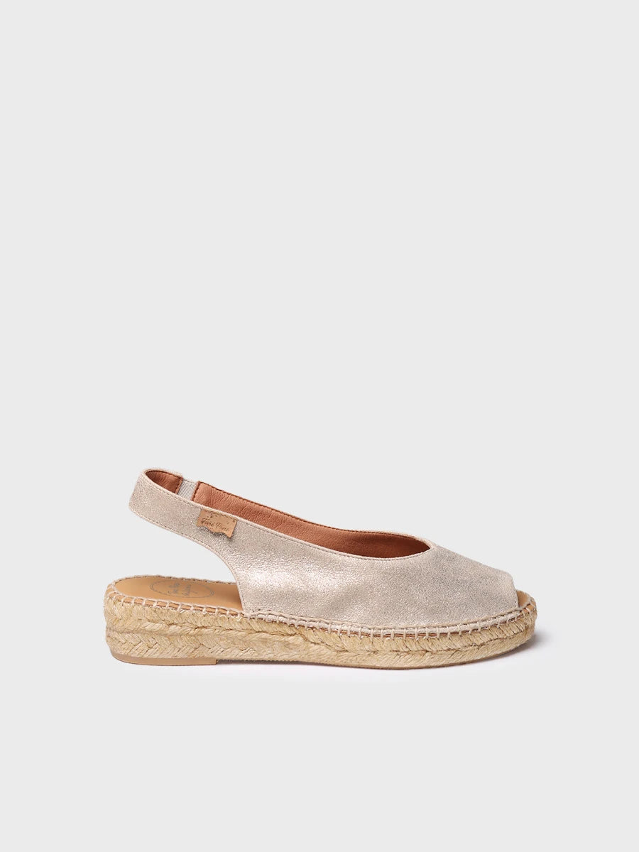 Flat suede sandal - ERICA-AS