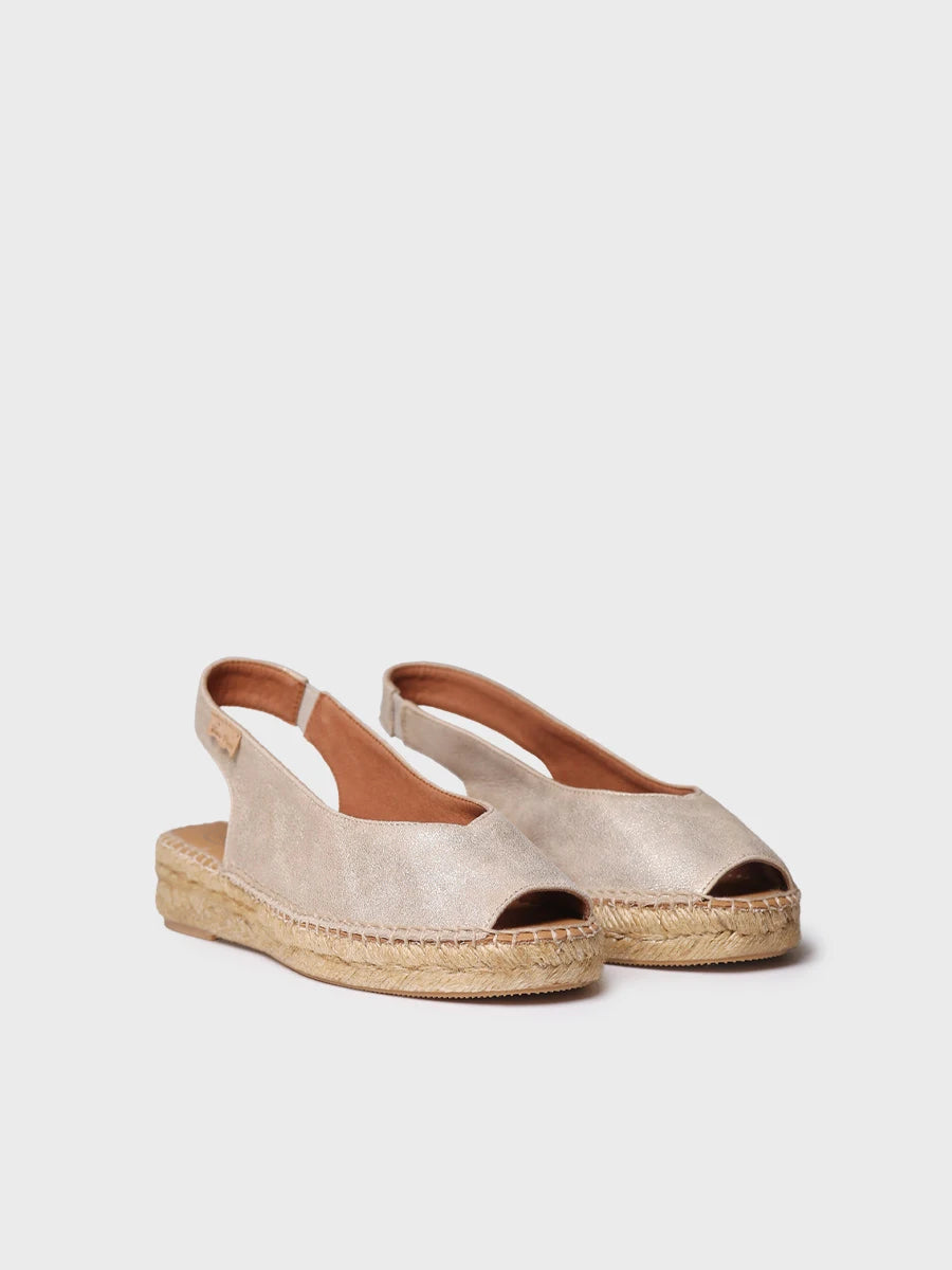 Flat suede sandal - ERICA-AS