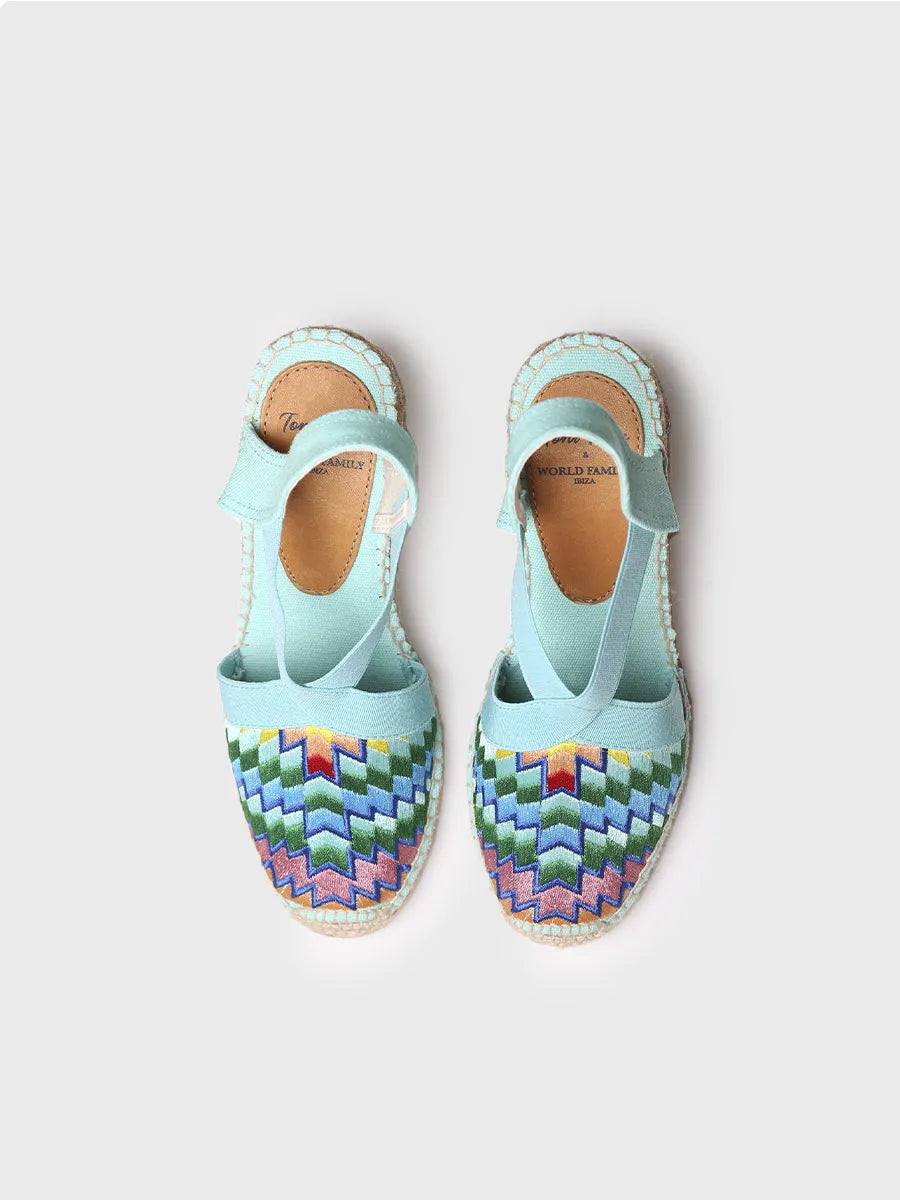 Ibizan espadrille - GARDENIA