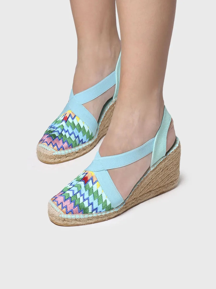 Ibizan espadrille - GARDENIA