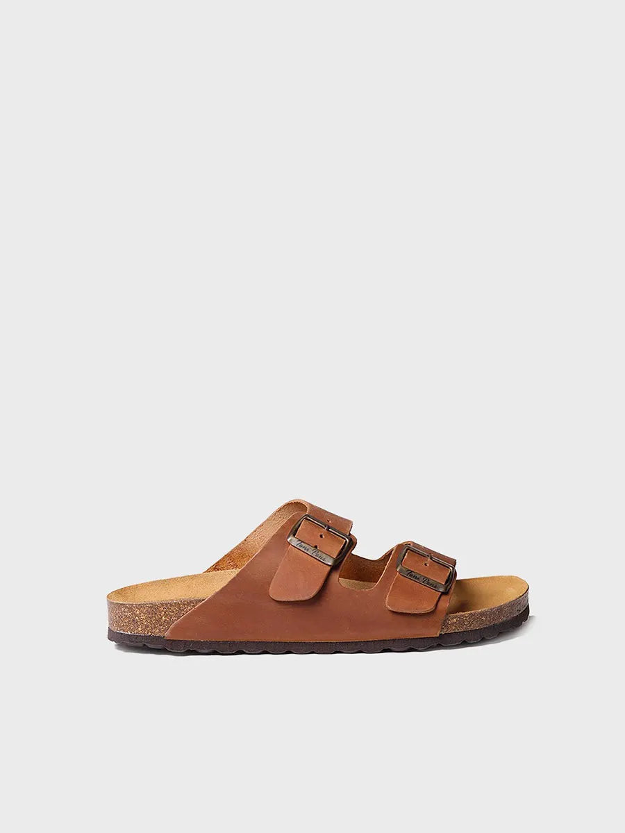 Men's sandal with buckle - GER-PE