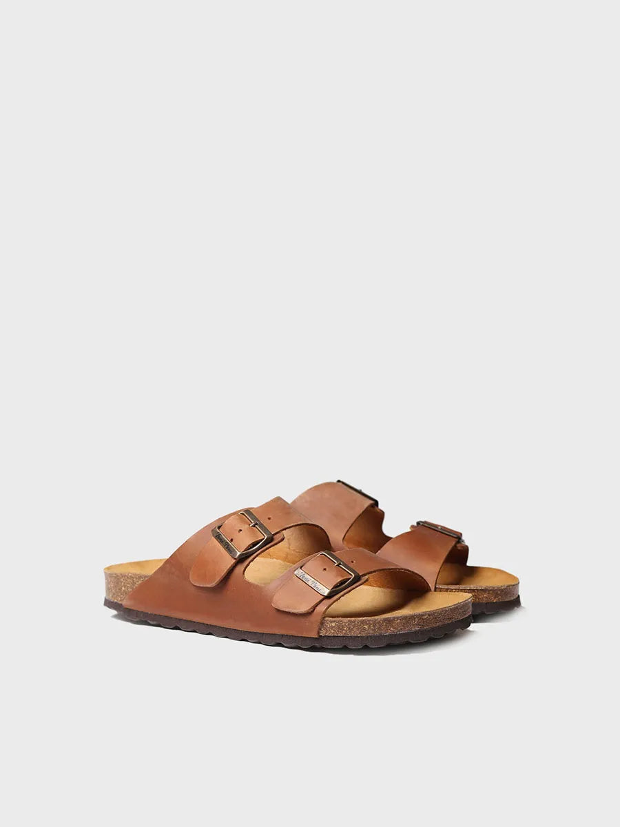 Men's sandal with buckle - GER-PE