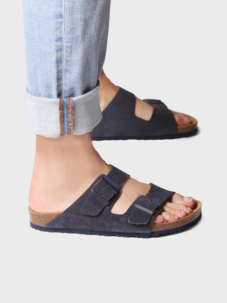 Men's sandal with buckles - GER-QT
