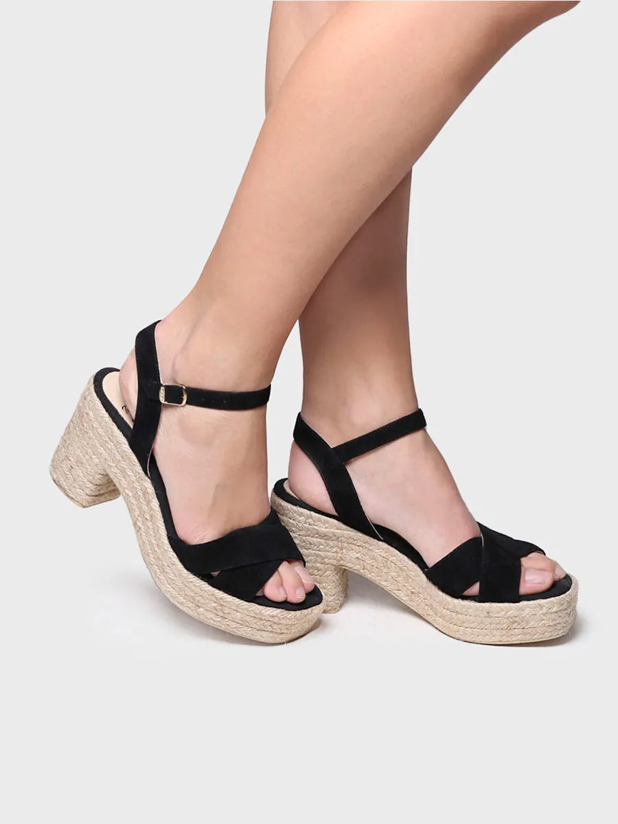 Ankle strap heeled sandal - KOTA-A