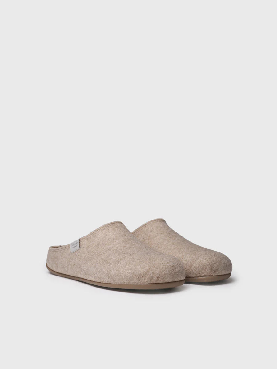 Men's house slipper made from recycled felt - NEO-FR