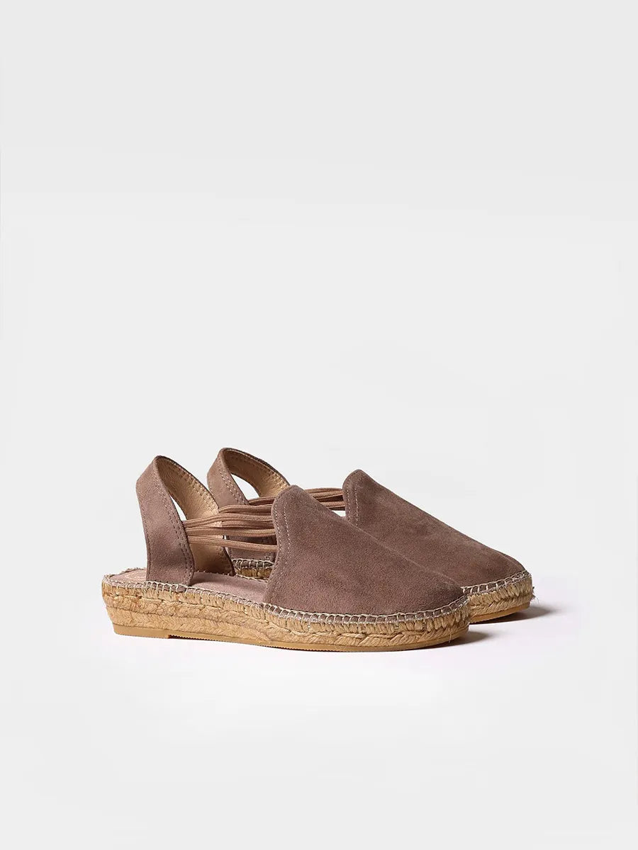 Espadrilles with elastic straps - NURIA